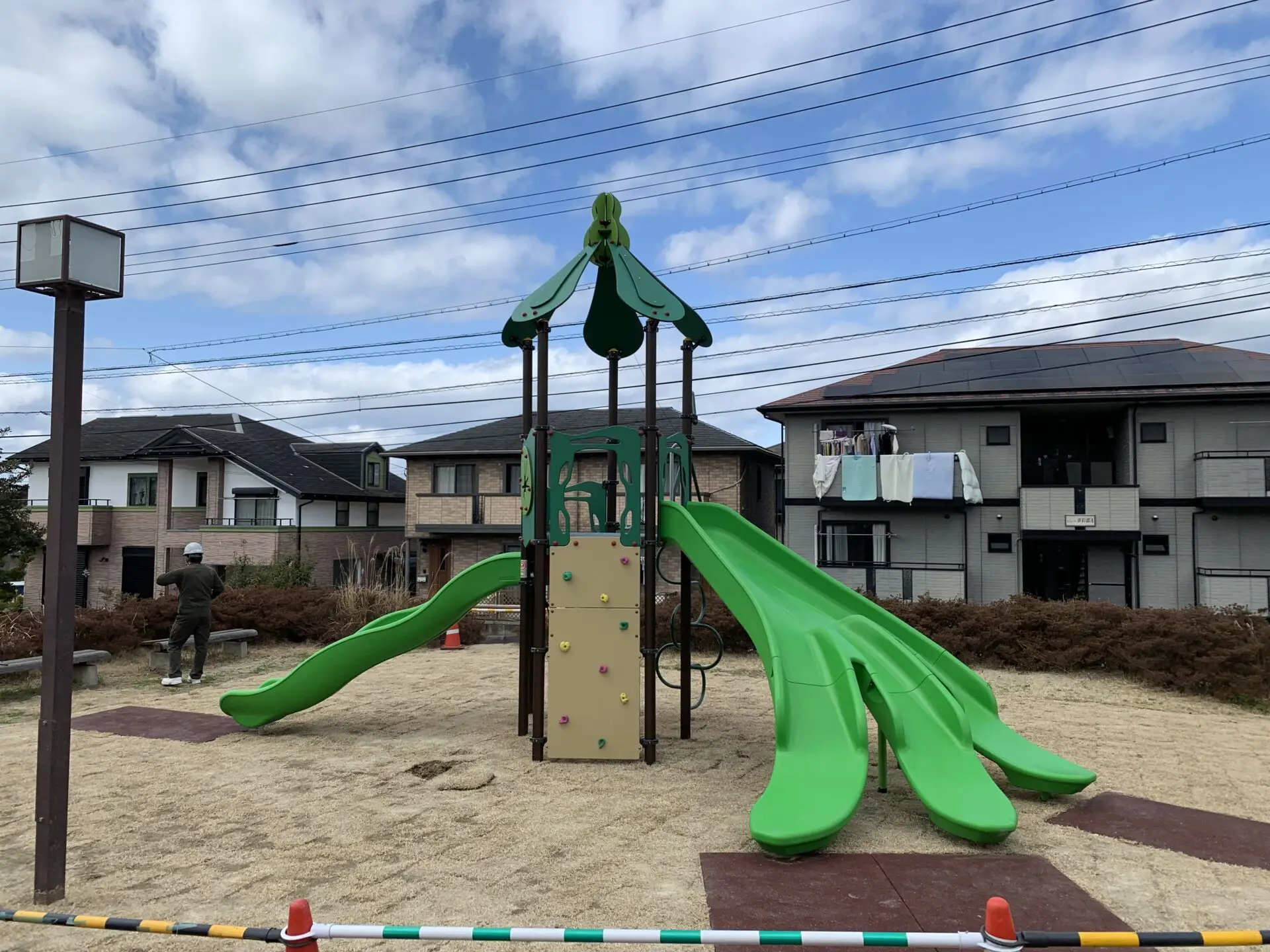 あじさい公園の複合遊具